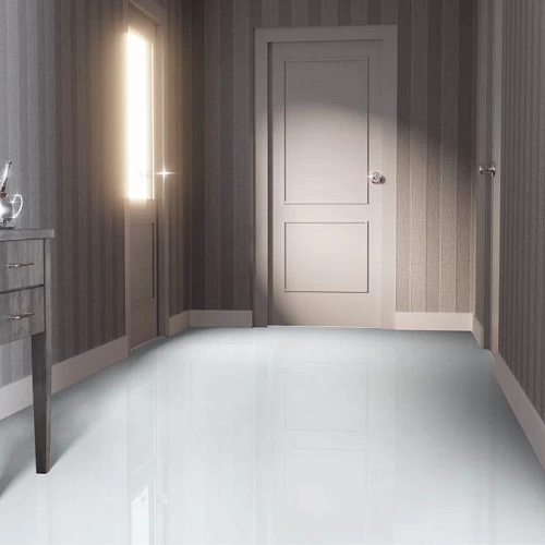 ГЛЯНЕЦ БЕЛЫЙ ЛАМИНАТ  FALQUON  MAX ламинат для пола